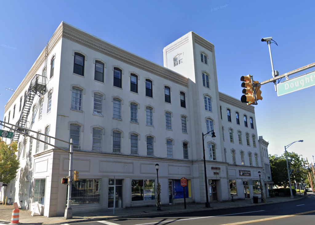 The Granetz Building in its vacant state. 